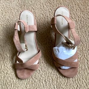 Cole Han Strappy block Heel Sandals 👡